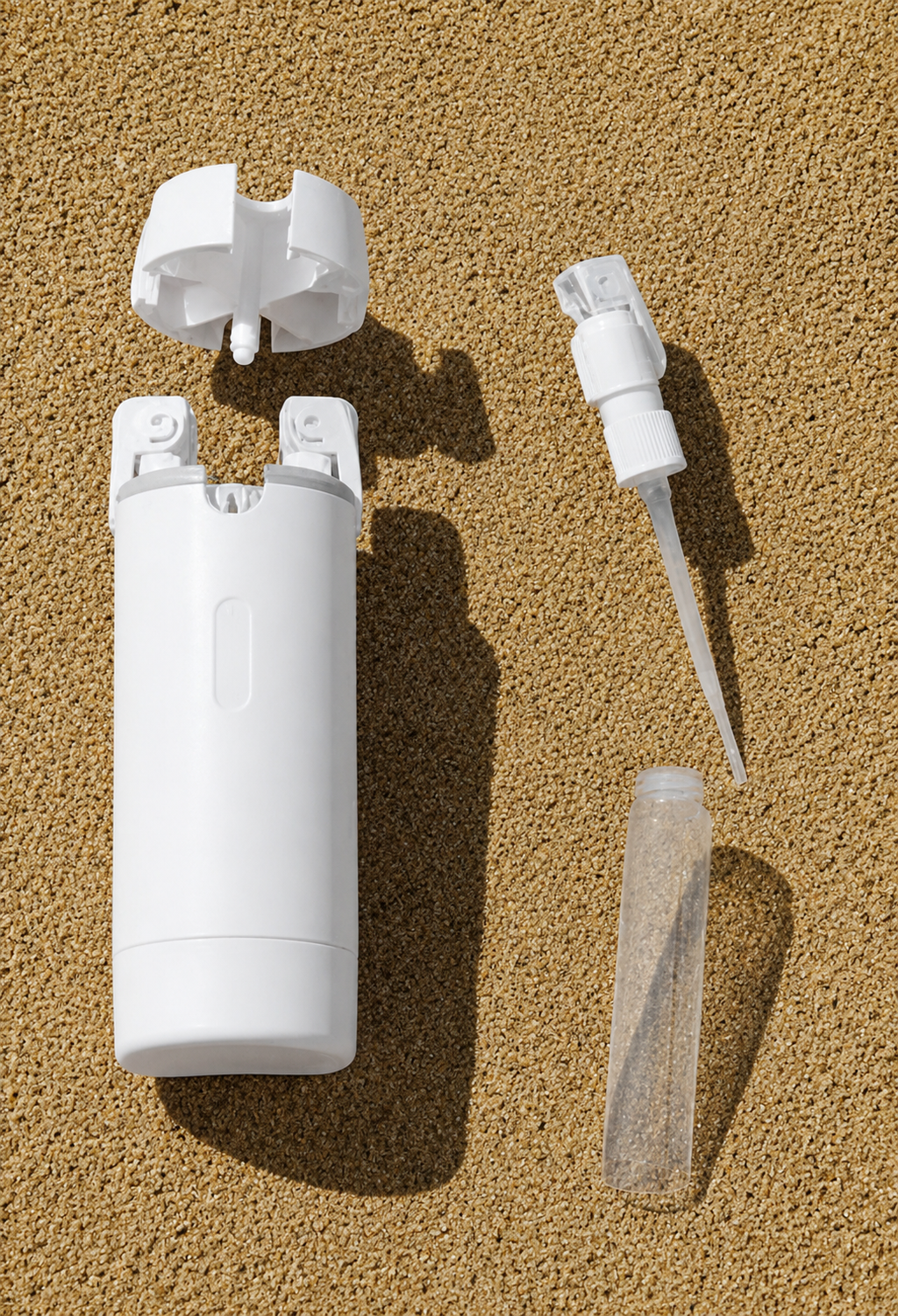 Nuve - 4 In 1 Portable Travel Dispenser