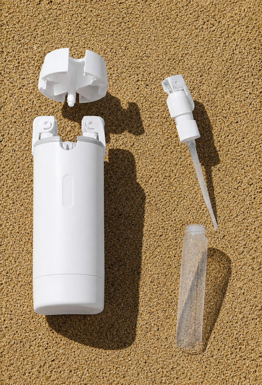 Nuve - 4 In 1 Portable Travel Dispenser
